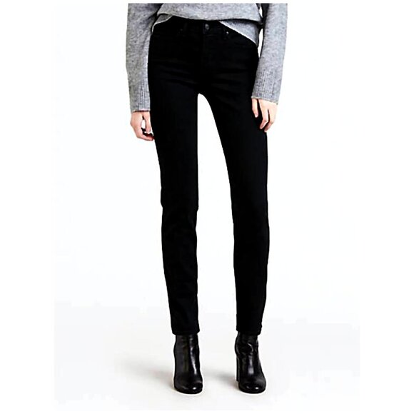 NEW Levi's Womens 312 Shaping Slim Jeans sz 10 black - Picture 1 of 1